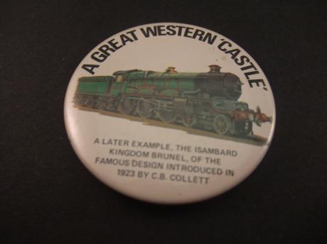 A great Western Castle Isambard Kingdom Brunel spoortunnel door de East London rail